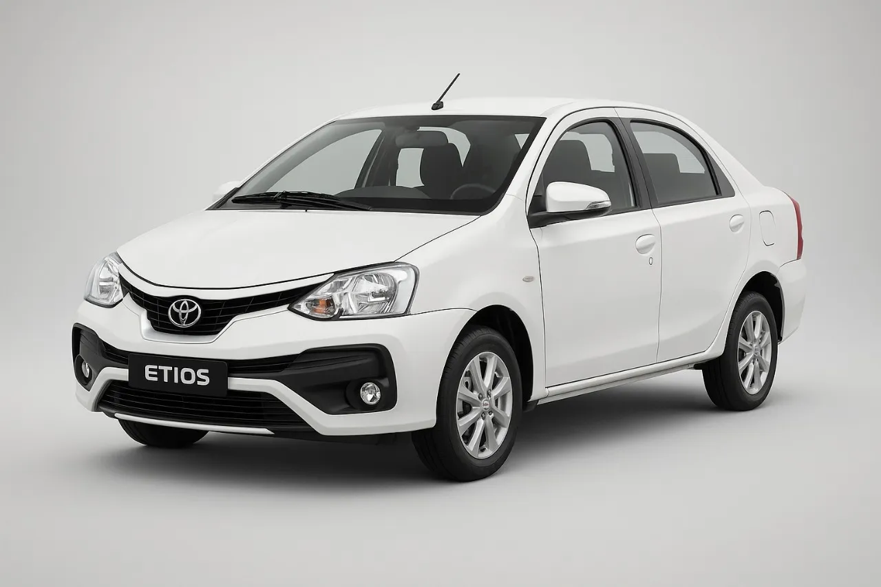 Toyota Etios Sedan - Reliable 4-Seater Economy Car for Comfortable City Travel