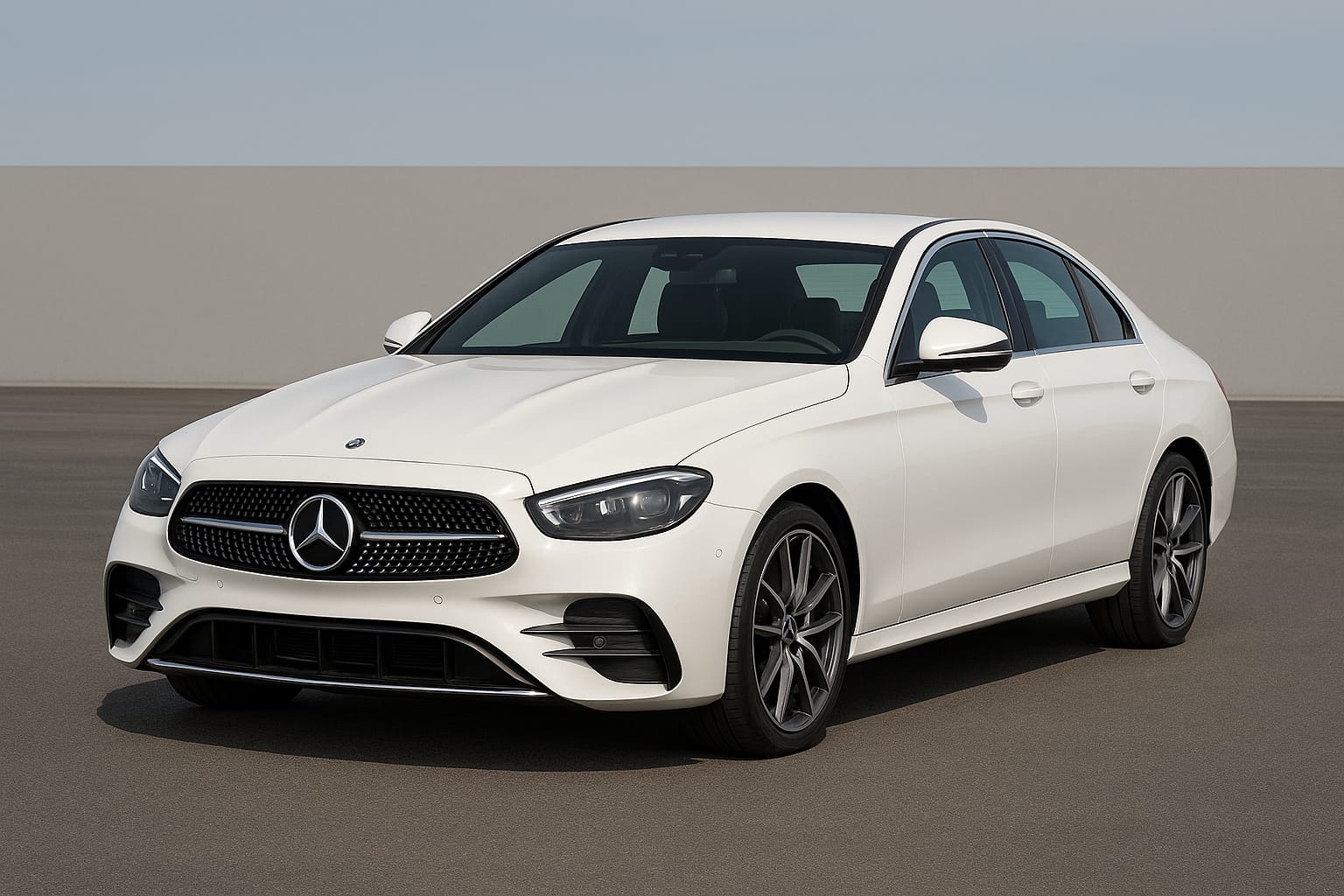 Mercedes E Class Executive Sedan - Premium 4-Seater Luxury Car with Advanced Comfort Features