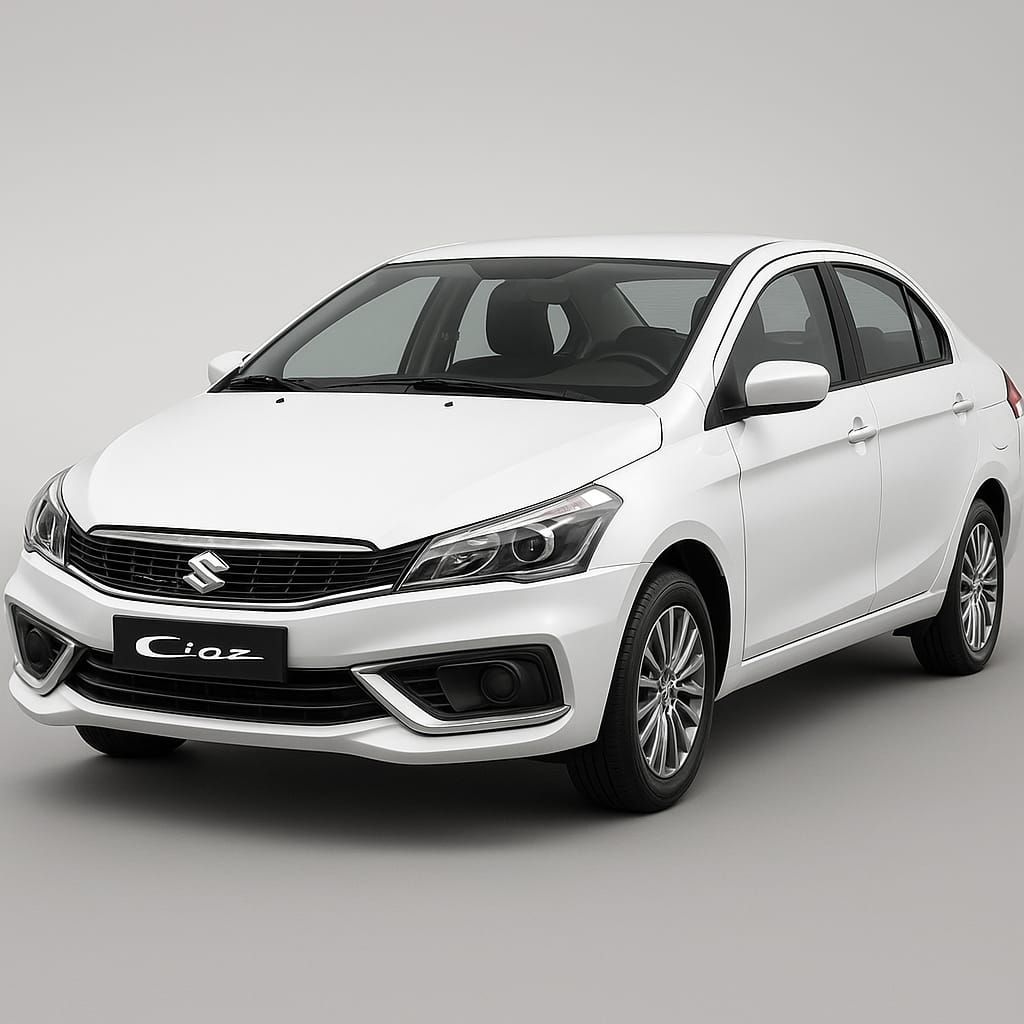 Suzuki Ciaz - Comfortable 4-Seater Sedan for Premium City and Airport Transfers