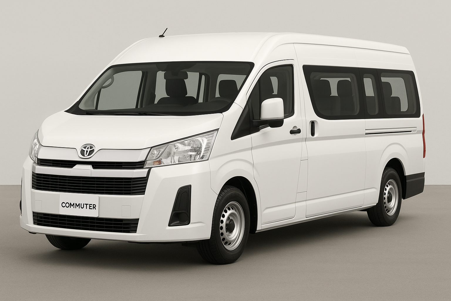 10 Seater Toyota Commuter Premium Van - Reliable Group Transport with Professional Grade Comfort